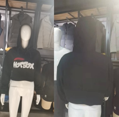 Women's Crop top hoodie